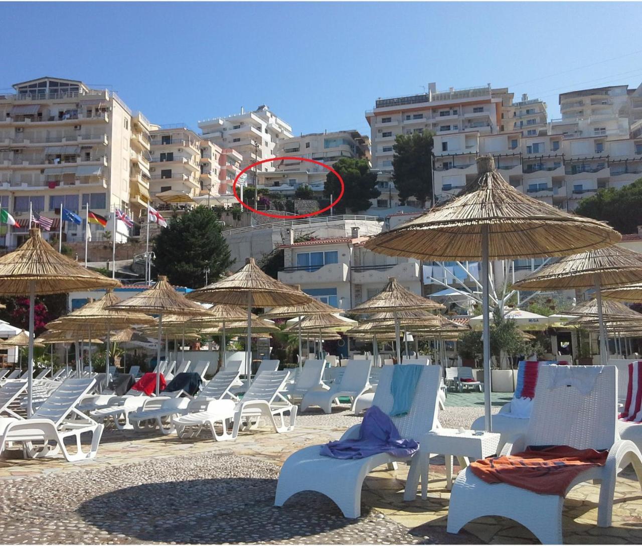 The Sun House Daire Sarandë Dış mekan fotoğraf